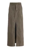 Favorite Daughter The Sadie Utility Skirt In Brown