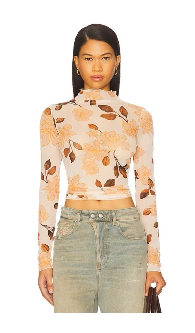 Favorite Daughter The Sheer Fantasy Top In Pink