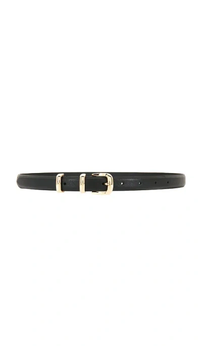 Favorite Daughter The Skinny Jordan Belt In Black