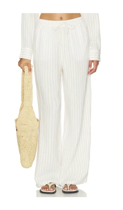 Favorite Daughter The Slip It On Pant In White