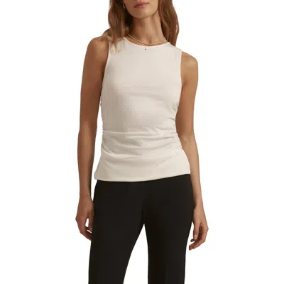 Favorite Daughter The Smooth Operator Ruched Cotton & Modal Tank