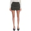 Favorite Daughter Wool Herringbone Spencer Skort In Gray