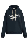 Favorite Daughter The Sports Mom Cotton Blend Fleece Hoodie In Blue