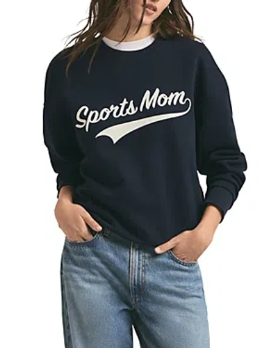 Favorite Daughter The Sports Mom Sweatshirt In Blue