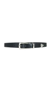Favorite Daughter The Statement Belt In Black/nickel