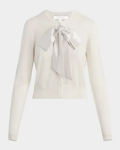 Favorite Daughter The Take A Bow Cardigan In White