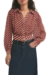 Favorite Daughter The Take Me Seriously Bodysuit In Retro Rouge Hounds