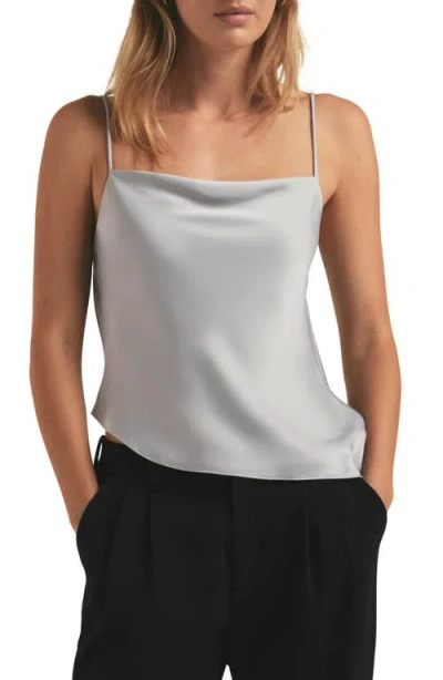 Favorite Daughter The That's Hot Satin Camisole In Ultimate Gray