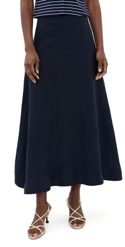 Favorite Daughter The There For You Skirt Navy In Blue