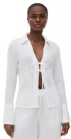 Favorite Daughter The Tied And True Top Bright White