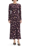 Favorite Daughter The Truly Madly Floral Print Long Sleeve Maxi Dress In Multi