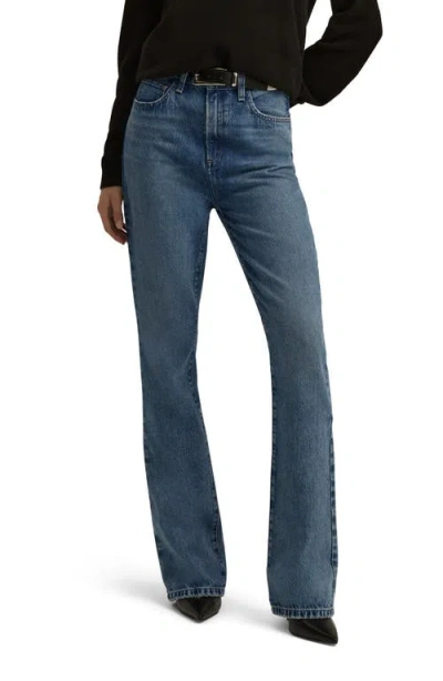Favorite Daughter The Valentina High Waist Bootcut Jeans In Austin