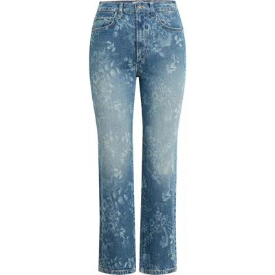 Favorite Daughter The Valentina Super High Rise Bootcut Jeans In Blue