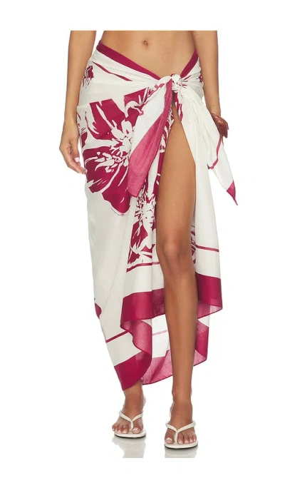 Favorite Daughter The Vintage Floral Pareo In Multi