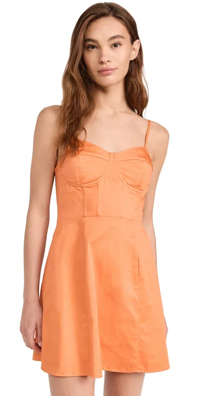 Favorite Daughter The Whats Your Sign Dress In Creamsicle In Multi