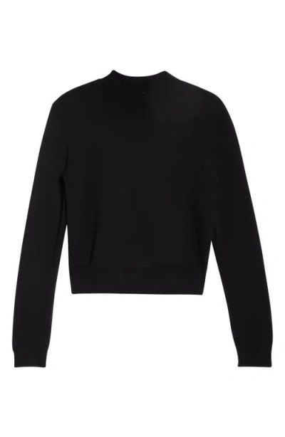 Favorite Daughter The Whitney Mock Neck Sweater In Black
