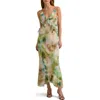 Favorite Daughter The Who Me Floral Maxi Dress In Green