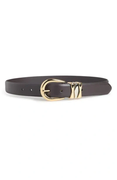 Favorite Daughter The William Split Decision Leather Belt In Pattern
