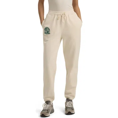 Favorite Daughter Thr Coaches Cotton Blend Joggers In Ivory
