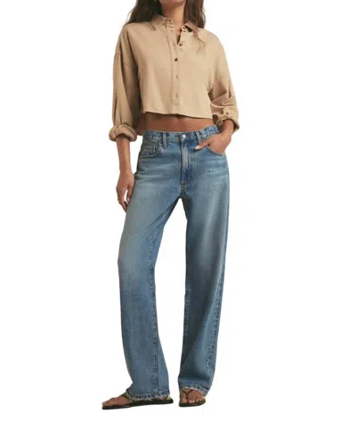 Favorite Daughter The Tommy Straight Leg Jeans In Multi