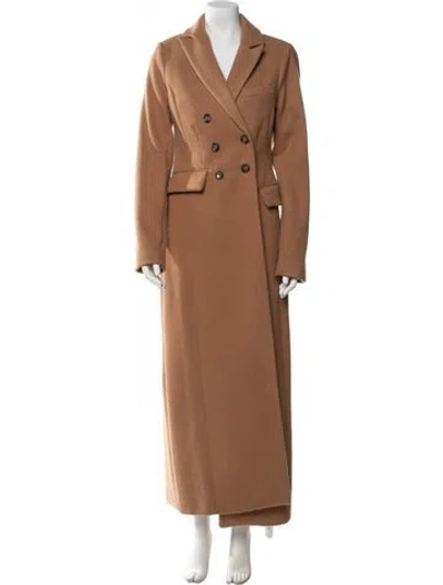 Pre-owned Favorite Daughter Trench Coat In Brown