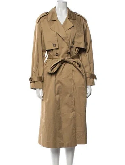 Pre-owned Favorite Daughter Trench Coat In Neutral