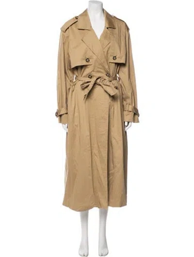 Pre-owned Favorite Daughter Trench Coat In Neutral