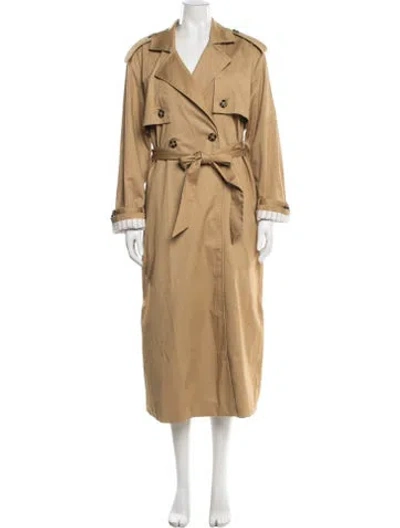 Pre-owned Favorite Daughter Trench Coat In Neutrals