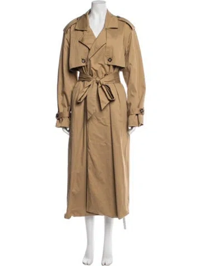 Pre-owned Favorite Daughter Trench Coat In Neutrals