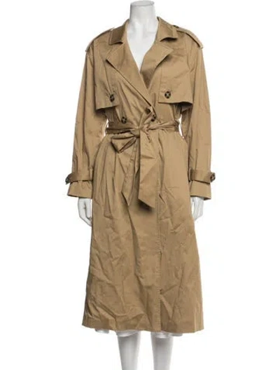Pre-owned Favorite Daughter Trench Coat In Neutrals