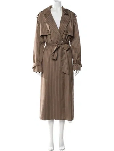 Pre-owned Favorite Daughter Trench Coat W/ Tags In Brown