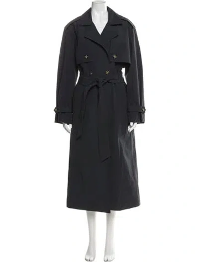 Pre-owned Favorite Daughter Trench Coat W/ Tags In Gray