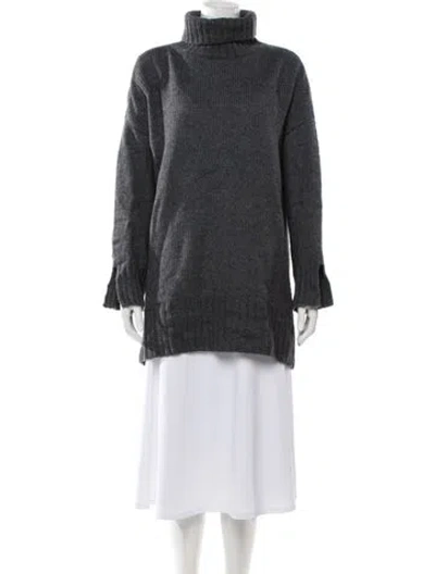 Pre-owned Favorite Daughter Turtleneck Sweater In Grey