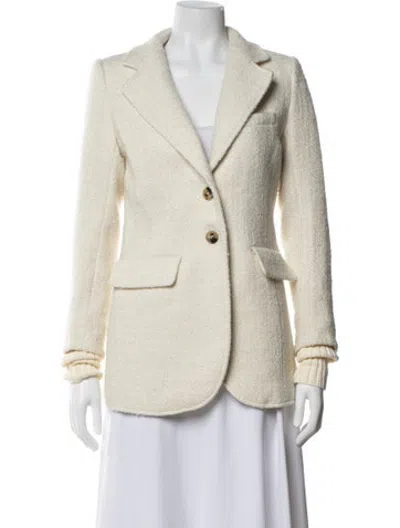 Pre-owned Favorite Daughter Tweed Pattern Blazer W/ Tags In Neutrals