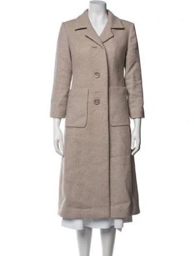 Pre-owned Favorite Daughter Tweed Pattern Coat In Neutrals