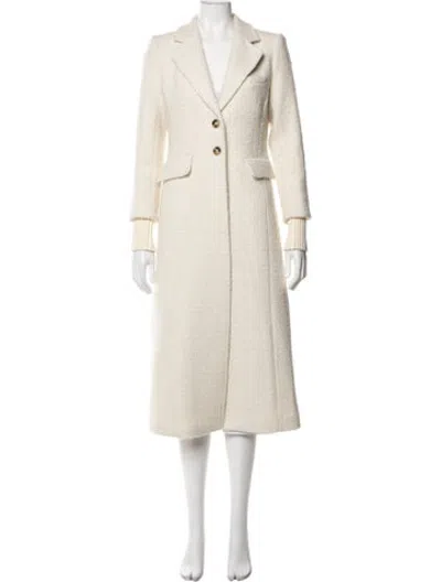 Pre-owned Favorite Daughter Tweed Pattern Coat In Neutrals
