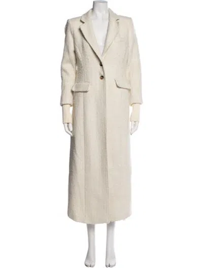 Pre-owned Favorite Daughter Tweed Pattern Coat In Neutrals