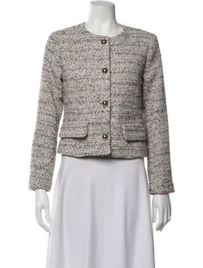 Pre-owned Favorite Daughter Tweed Pattern Jacket W/ Tags In Multicolor