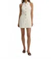 Favorite Daughter The Uptown Girl Sleeveless Sheath Dress In White