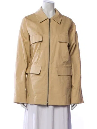 Pre-owned Favorite Daughter Utility Jacket In Neutral