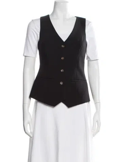 Pre-owned Favorite Daughter Vest In Black