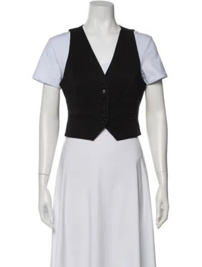 Pre-owned Favorite Daughter Vest In Blue