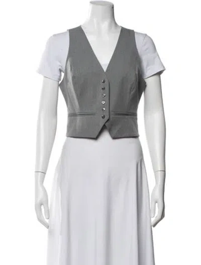 Pre-owned Favorite Daughter Vest In Grey