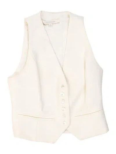 Pre-owned Favorite Daughter Vest In Neutrals