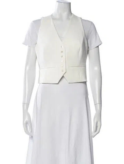 Pre-owned Favorite Daughter Vest In Neutrals