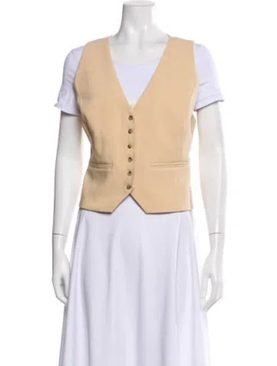 Pre-owned Favorite Daughter Vest W/ Tags In Neutral
