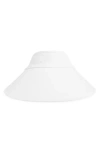 Favorite Daughter Wide Brim Visor In White