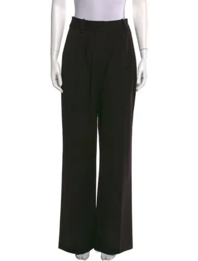 Pre-owned Favorite Daughter Wide Leg Pants In Black