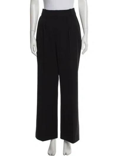 Pre-owned Favorite Daughter Wide Leg Pants In Black