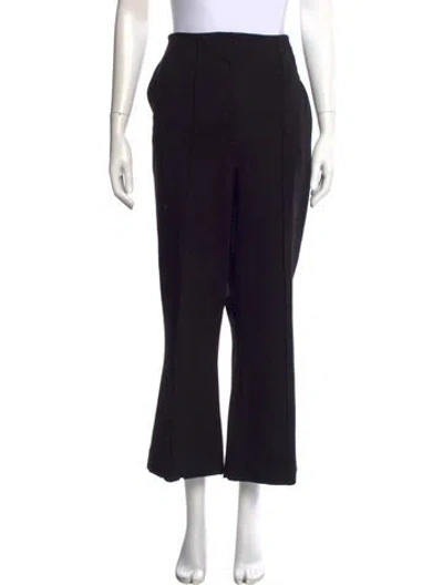 Pre-owned Favorite Daughter Wide Leg Pants In Black